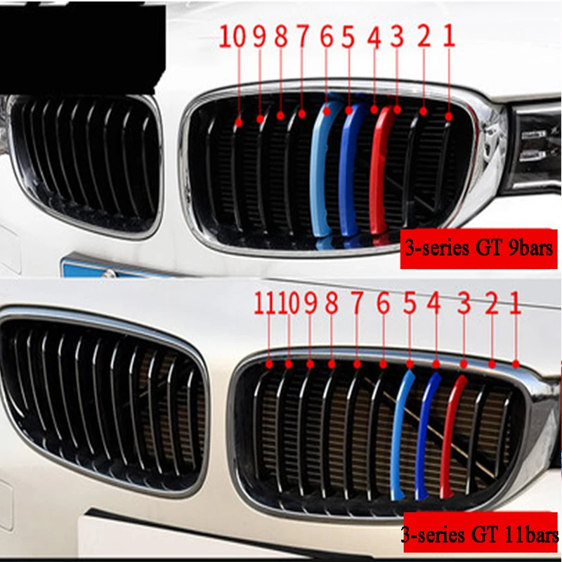BMW X7 Sērijas G07 2019-2022 Auto 3D M Stils Priekšējo Resti Apdares Bufera Vāciņš Lentes Uzlīmes Ārējās Piederumi Dekori