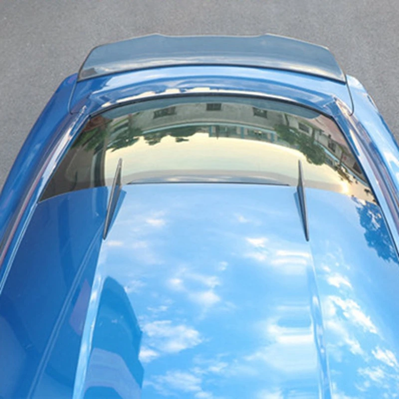 Auto Stils piemērots Jaunu Ford Mustang Kupeja 2018 Augstas Kvalitātes Oglekļa Šķiedras Aizmugures Boot Bagāžnieka Ārējie Lūpu Spoilers