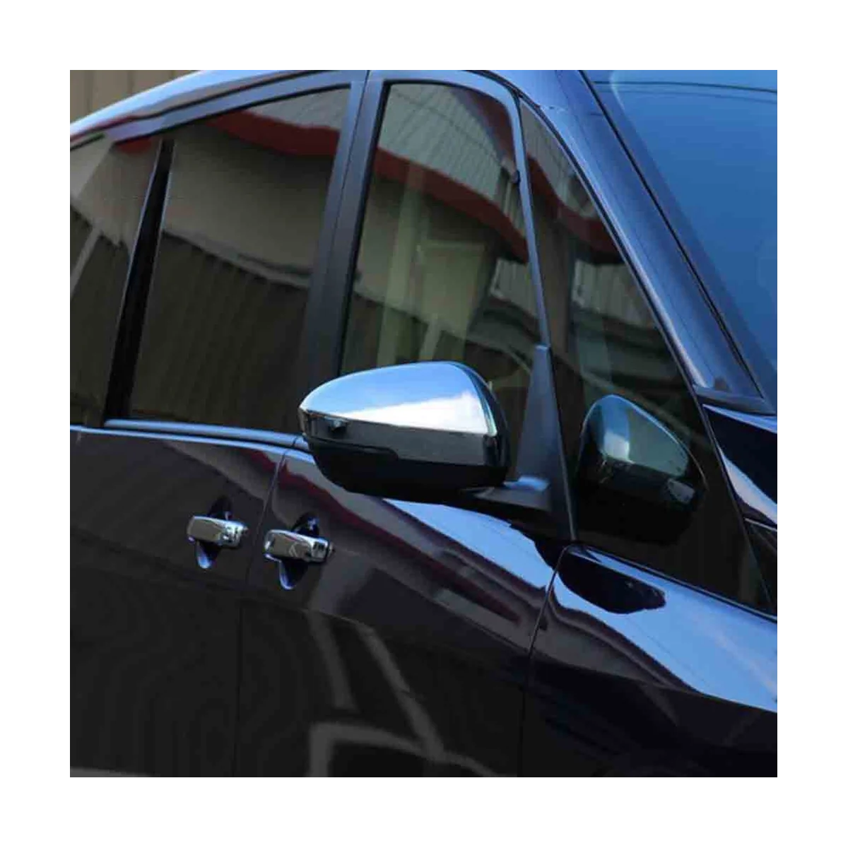 Chrome Automašīnas Atpakaļskata Spoguļa Vāka Sānu Ārējie Spoguļi Klp Nissan Serena C28 2023