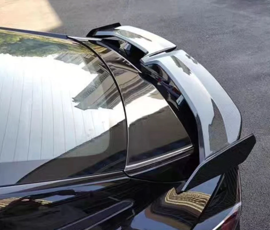 Universālā Spārna Spoileris Par Hyundai Elantra Modelis PRO Stila Aizmugures Bagāžnieka Spoilers Sedans 4 Durvju ABS Oglekļa Šķiedras