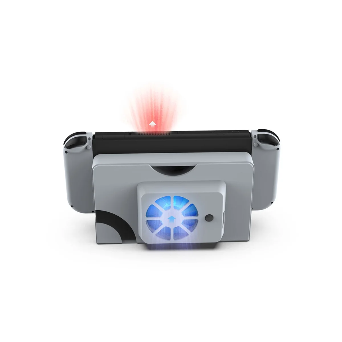 Nintendo Slēdzis OLED Ārējā Dzesētāja Dzesēšanas Ventilatoru Uzņēmēja Stāvēt Dzesēšanas Ventilatora Slēdzi OLED dokstacija Daļas Balts