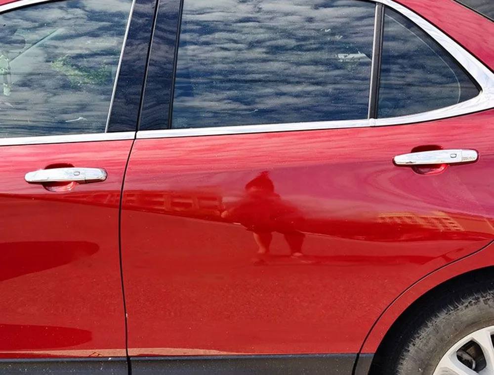 Derīgs Chevrolet Equinox 2017 2018 2019 2020 ABS Chrome Auto Ārējā Durvju Roktura Apdares nosedzošais Rāmis Ārpuse Rotājumi