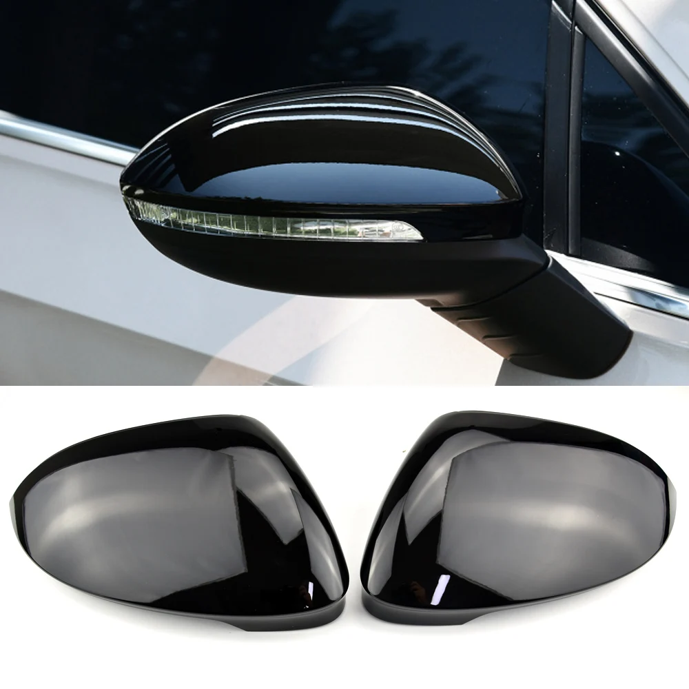 Nekustamā Oglekļa Šķiedras Spoguļa Vāciņš Melns Auto Sānu Ārējie Atpakaļskata Spoguļa Korpusa Vāciņu Add-on Stilu VW Golf 8 MK8 GTE GTD GTI 2020
