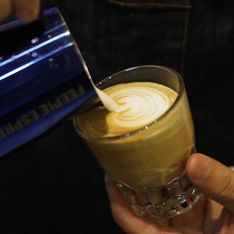 Espresso Cup Sēj Kalnu Stikla Tasi Latte Amerikāņu Kafijas Tasi 4.7 oz Bārs Puse Viskija Glāzi Mājas Cafe Drinkware Dāvanas