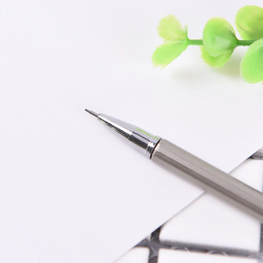 1gb Mehāniskais Zīmulis 0.5/0.7 mm zīmuli, metāla stienis automātiskā pildspalvu, Zīmuli Svina Piepildīt studenta kancelejas preču vairumtirdzniecība lapiseira Zīmuli