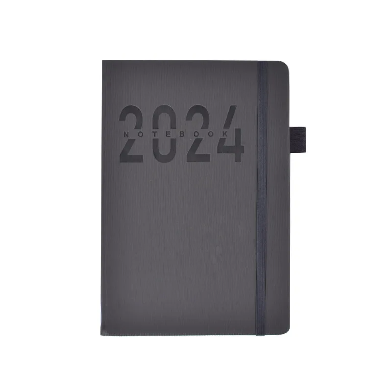 2024 Kalendāra Grāmatu Uzņēmējdarbības Notepad Studiju Grāmatiņa Laika Apsaimniekošanas Plāna Grāmata Biezāka Piezīmju Grāmatas, skolas piederumi piezīmju bloknoti
