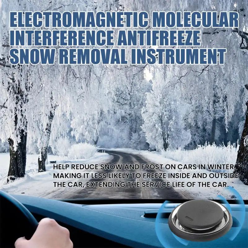2023 Elektromagnētiskā Ledus Kušanas Deicer Saules Enerģijas Apgādes Ziemas Auto Antifrīzs, Molekulārā Sniega Tīrītājs Portatīvo Gaisa Atsvaidzinātājs