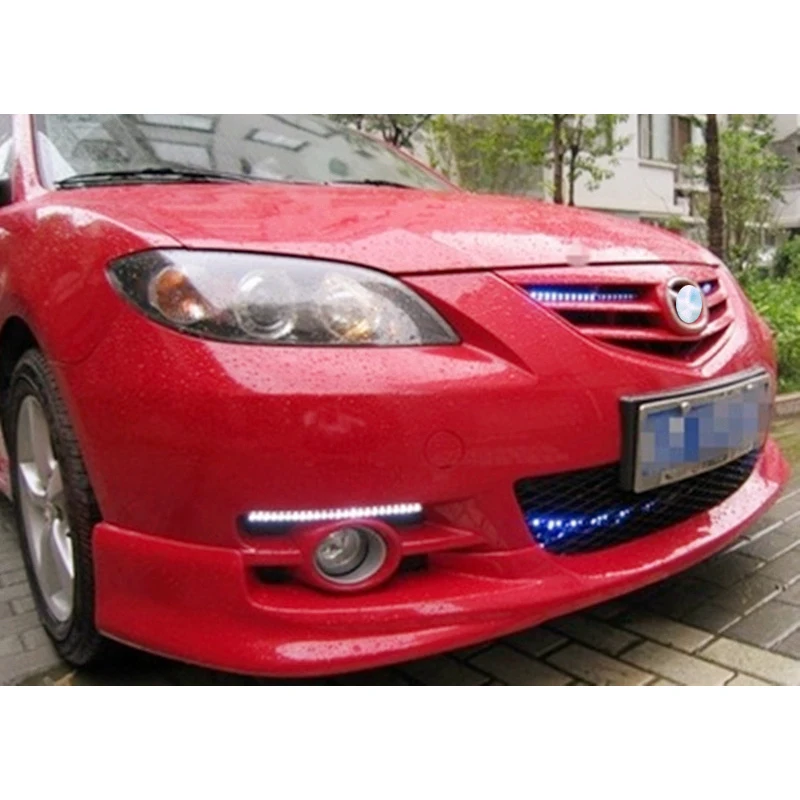 ABS Priekšējā Bufera Lūpu Difuzoru 2.0 L Mazda 3 pretsadursmju Piederumi Ķermeņa Komplekta Pielāgošanu Auto Atdalītājs no 2006. līdz 2009. gadam Gads