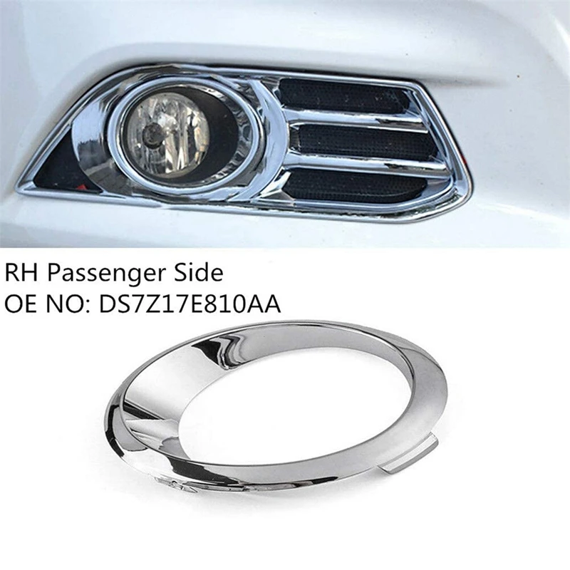 RH Pasažiera Pusē LH Vadītāja Pusē Chrome Miglas lukturi Vāks Reste Bezel Apdares Gredzens Ford Fusion Mondeo 2013-2016