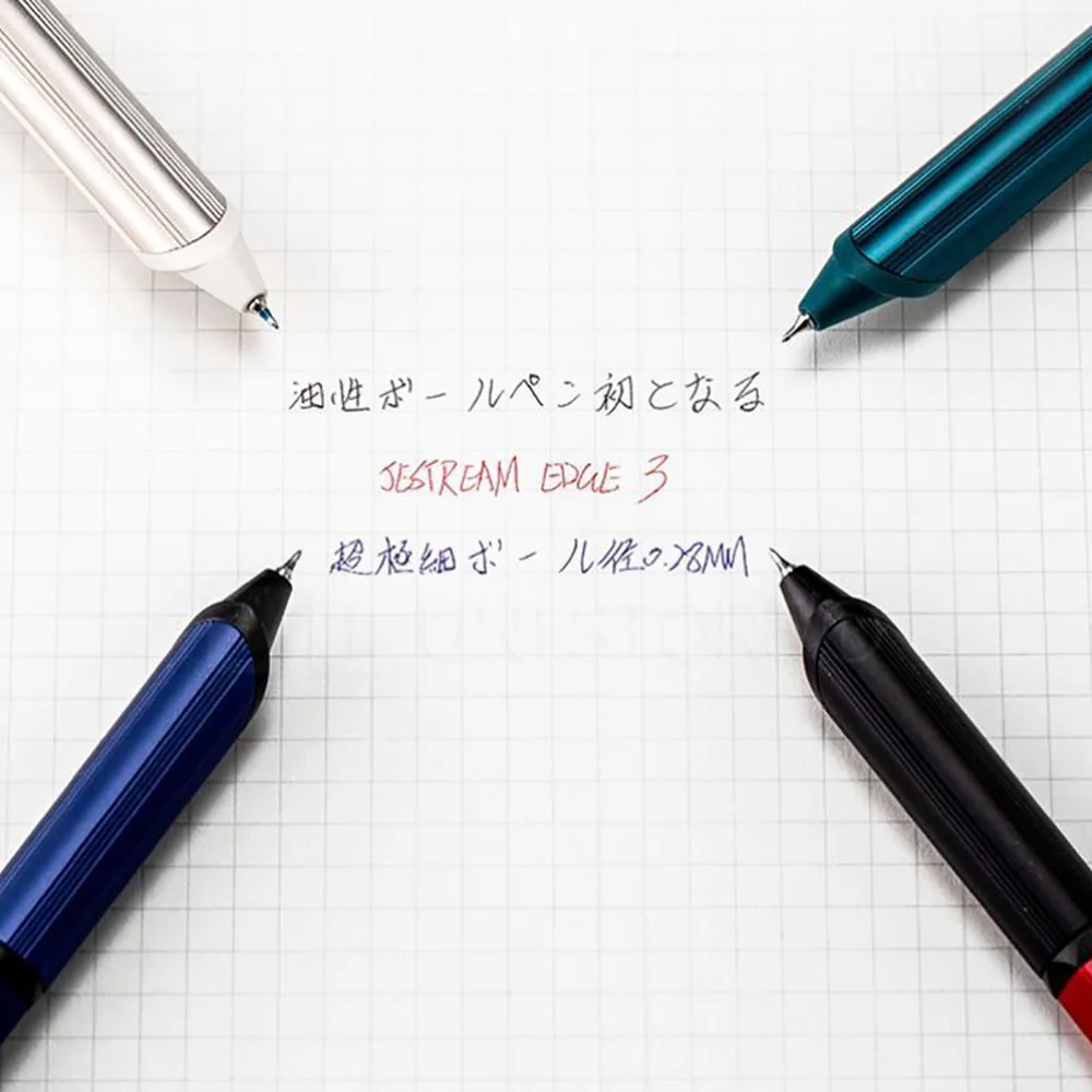 Uni Multi-function Lodīšu Pildspalvu SXE3-2503Three-krāsu Ultra-fine Vidējā Naftas Pildspalvu 0.28 Mm Zems Smaguma Centrs, Kancelejas preces