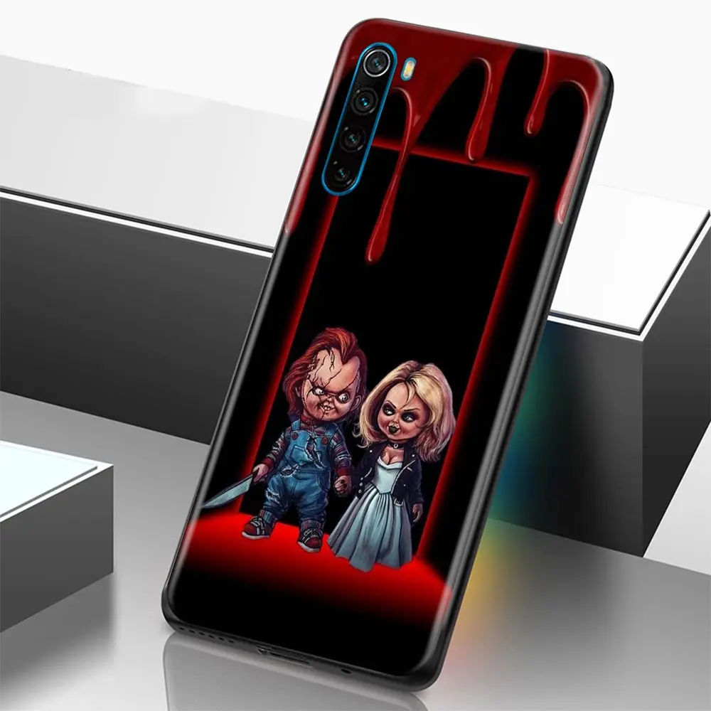 Chucky Lelle Childs play-3 Šausmu Filma Silikona Gadījumā Xiaomi Redmi, Ņemiet vērā, 10 Pro 8 9 11 Pro Plus 7 8T 9T 10S 11S 11T Mīksto Segumu