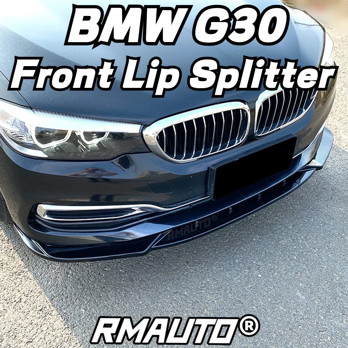 G30 Priekšējo Lūpu Priekšējā Bufera Spoileris Lūpa Sadalītāja Bufera Difuzoru Pārsegs BMW 5 Sērijas G30 2017-2022 Auto Aksesuāri Virsbūves Komplektu