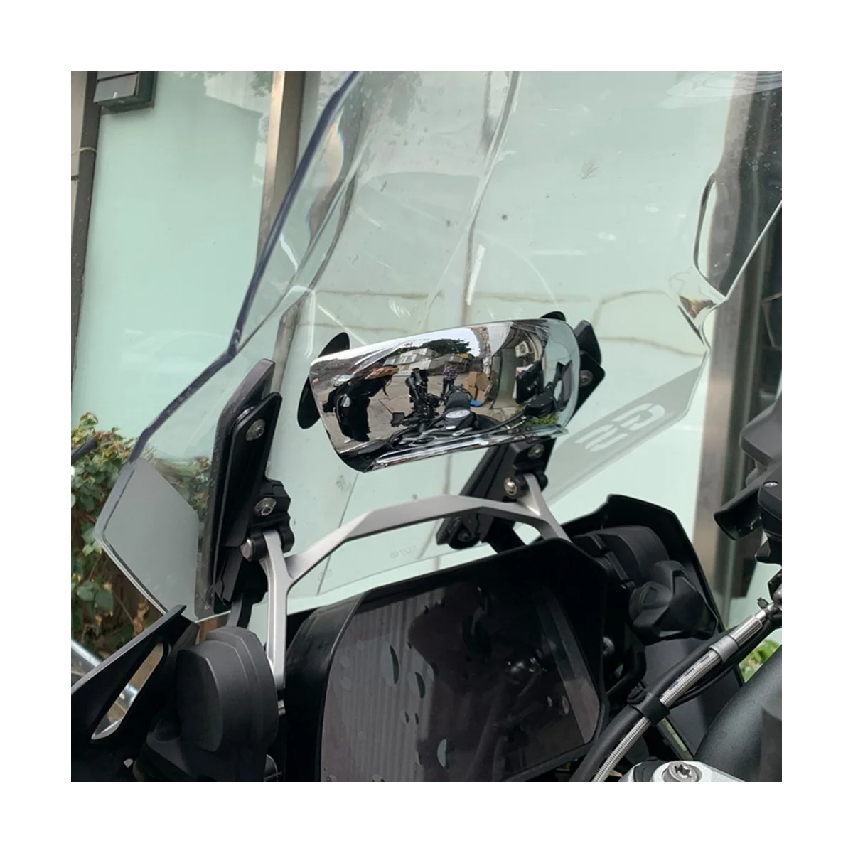 Universālā Motocikla Priekšējā stikla Atpakaļskata Spogulis 180 Grādu Drošības Atpakaļskata Spogulis 